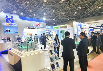 海德威亮相日本海事展 碳循環(huán)產品生態(tài)備受青睞